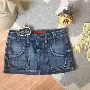 GUESS jeans mini skirt